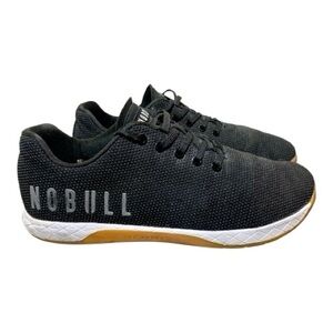 NOBULL Men’s Black Trainer with Gum Sole Size 10.5